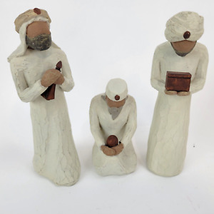 Willow Tree Set of The Three Wisemen Nativity  Figurines Demdaco #26027