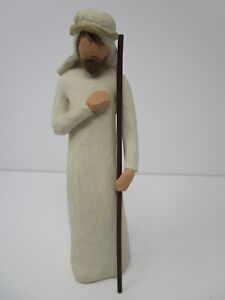 Vintage 1999 Willow Tree Nativity Joseph with Staff Demdaco Susan Lordi