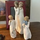 LOT OF THREE (3) WILLOW TREE  FIGURINES  BY SUSAN LORDI REMEMBRANCE THEME