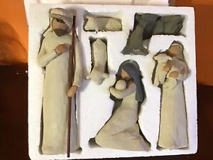 Willow Tree Nativity & The Three Wisemen Demdaco Susan Lordi 9pc Set In Box