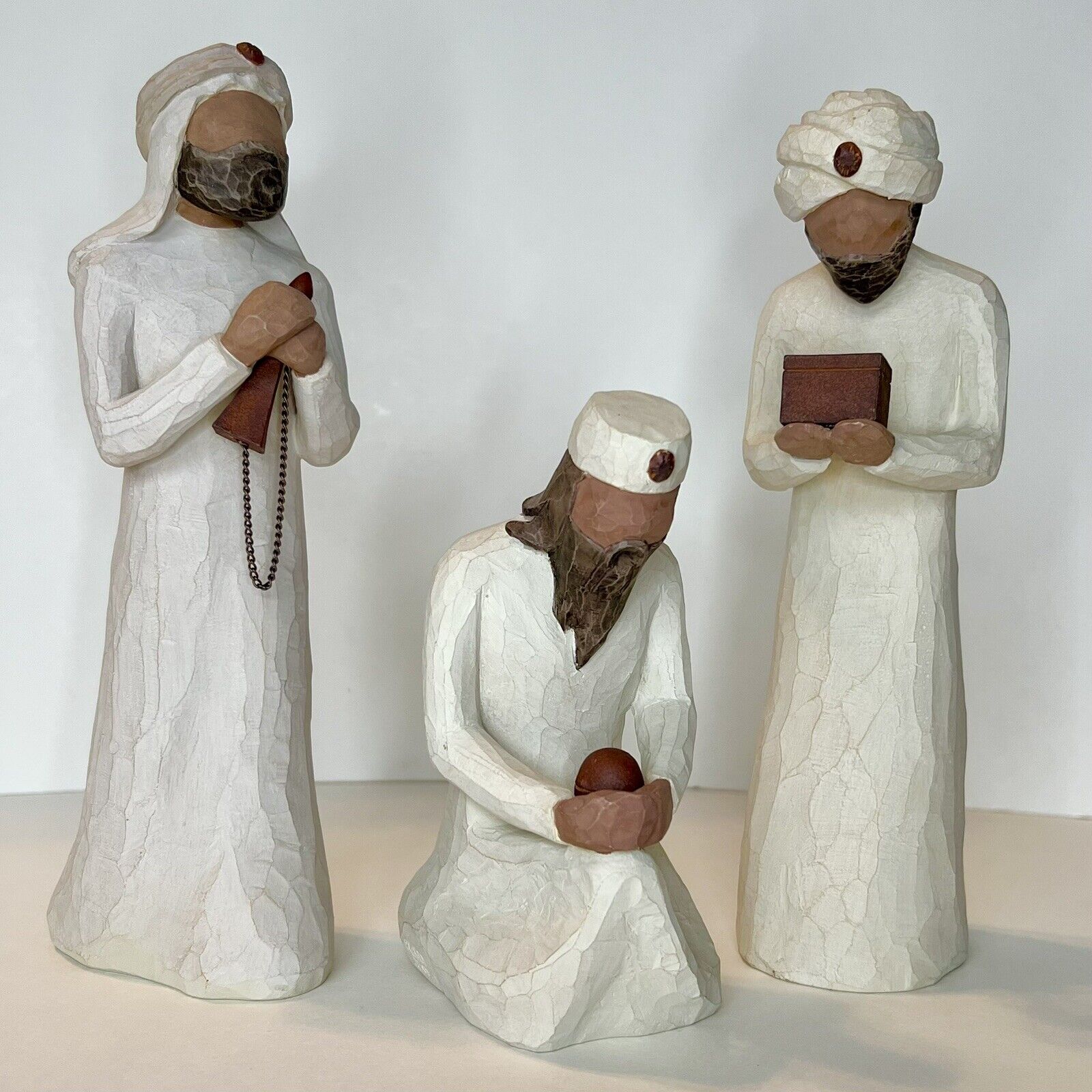 Willow Tree-The Three Wisemen-Set of 3-Demdaco-Susan Lordi-Vintage 2000