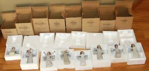 Willow Tree figurines Demdaco LOT OF 8 in box Angel Love Thank You