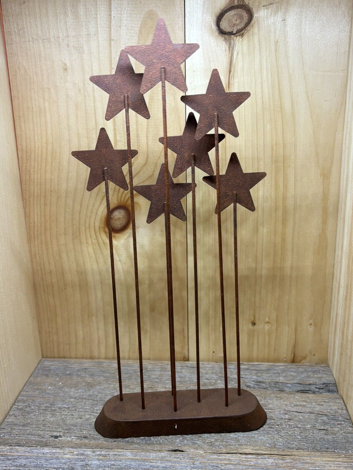 In Original Box-Willow Tree Metal Star Backdrop -For Christmas Nativity Scene
