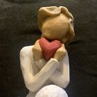 “ ALWAYS” FIGURE SCULPTURE HAND PAINTING WILLOW TREE Susan LORDI Valentines Gift
