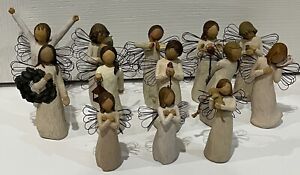 Willow Tree Angel Wing Figurines Demdaco Susan Lordi  - Large Lot of 13