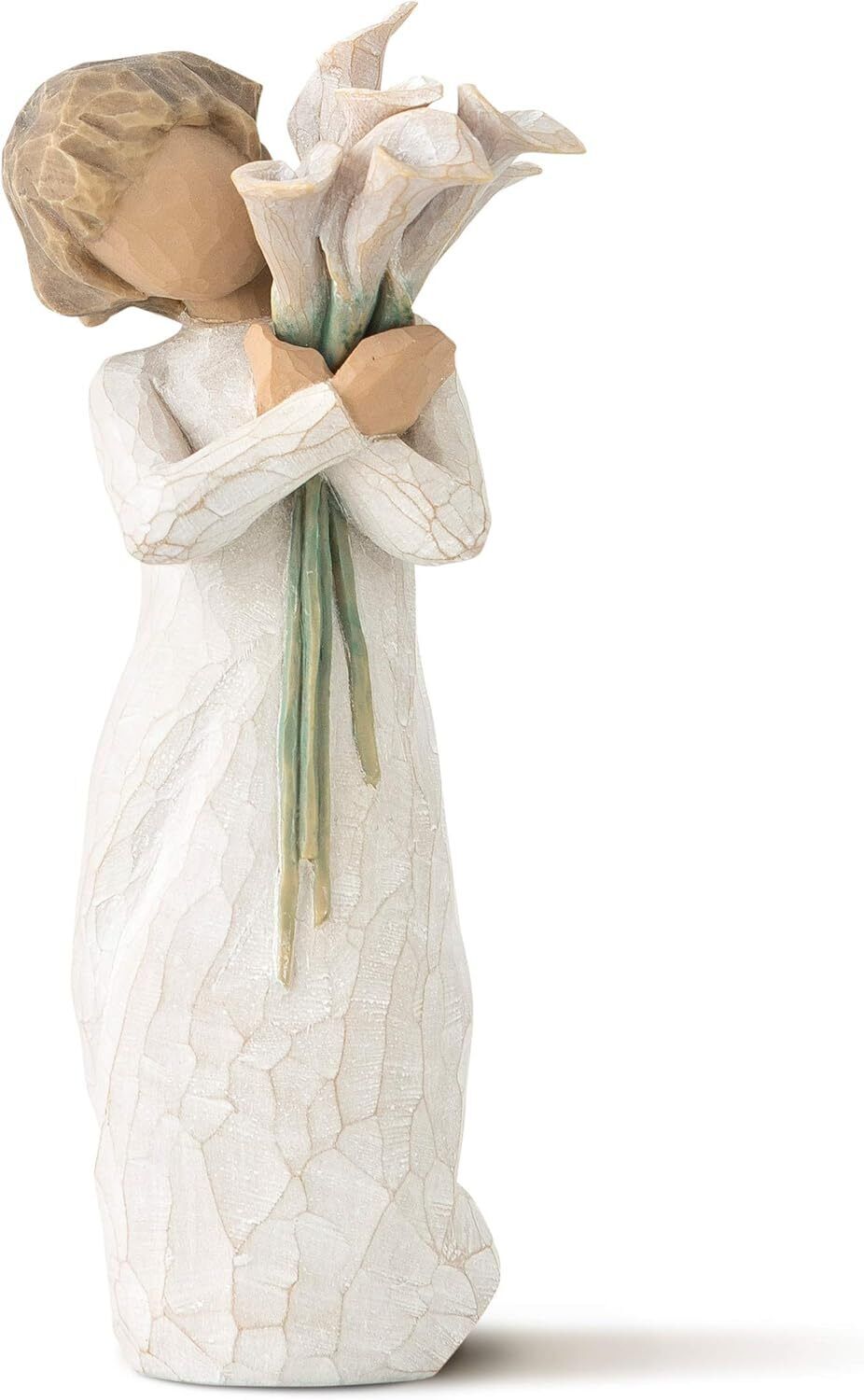 Willow Tree Angel of Beautiful Wishes, Sculpted Hand-Painted Resin Figure