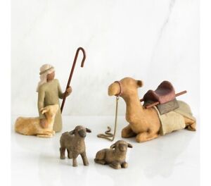 Willow Tree Shepherd and Stable Animals- NEW