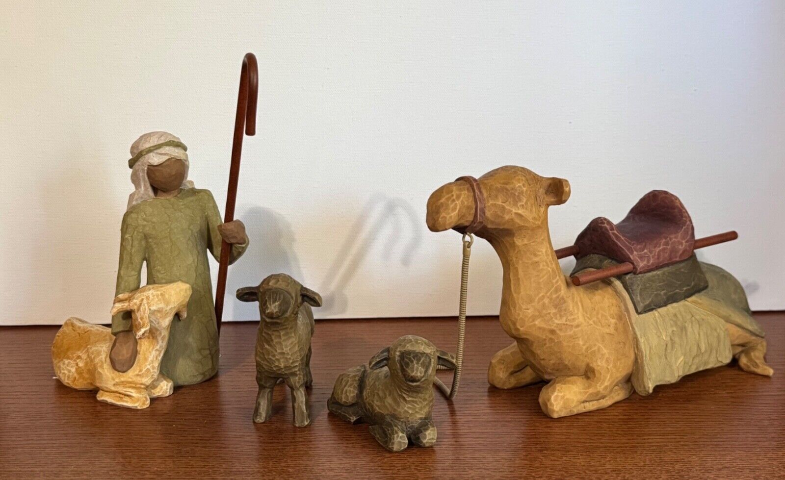 Willow Tree Figurine - Nativity Collection - Shepherd and Stable Animals 26105 B