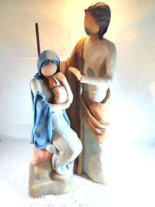 Willow Tree Nativity The Christmas Story Her name is Mary. His name is Joseph.
