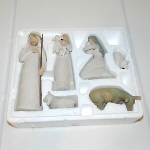 1999 Willow Tree Hand-Painted Nativity Set - 6 Pc Demdaco by Susan Lordi