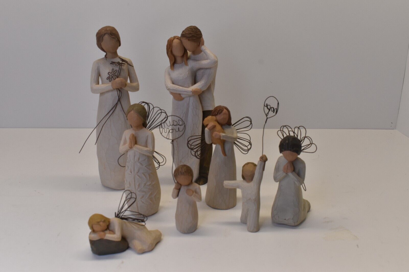 Willow Tree Angel Lot of 8 Figures