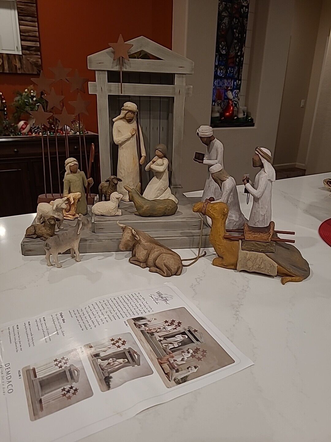 Willow Tree Nativity. 16 Piece. Very Good Preowned Condition!  See Pictures!