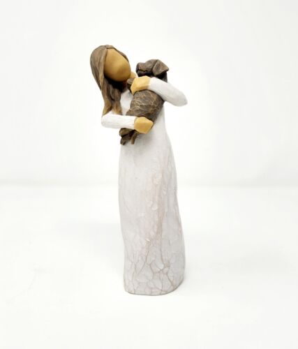 Willow Tree  Demdaco ADORABLE YOU (Dark Dog) Figurine NEW