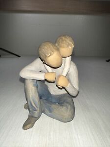 2016 Willow Tree “That’s My Dad” Figurine Father/Son By Demdaco Susan Lordi