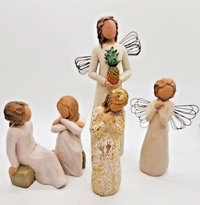 Willow Tree LOT, Tapestry Wishes Heart & Soul Welcome Angel Demdaco Susan Lordi