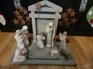 willow tree nativity scene set
