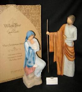 MIB Willow Tree The Christmas Story Nativity Susan Lordi Mary Joseph Jesus 26173