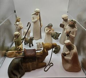 Willow Tree Nativity Figurines-13 Piece