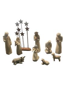 Willow Tree Nativity plus The Three Wisemen 10 Piece Set DEMDACO SUSAN LORDI