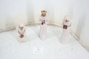 Willow Tree 26027 Natural The Three Wisemen Sculpted Painted Figure Nativity