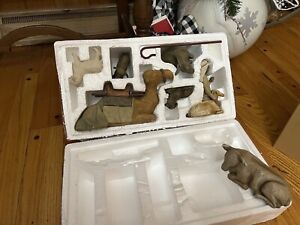 Willow Tree Shepherd and Stable Animals, Christmas Gift