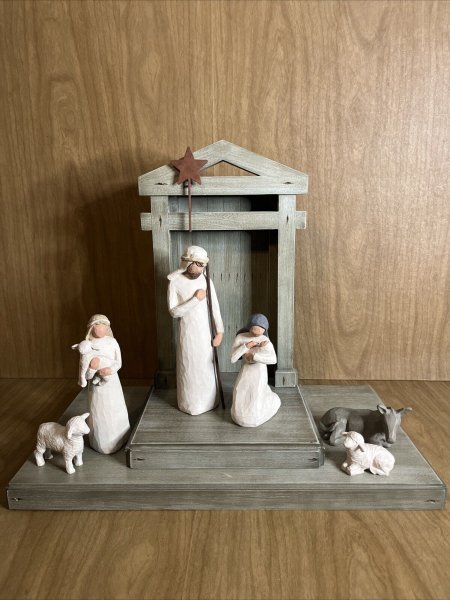 Willow Tree 1999 Nativity Set & 2002 Creche Susan Lordi Christmas In Boxes