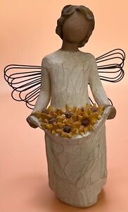 3 Willow Tree Angels for txkrause: Sunshine, Spirit Kneeling, Holding Star