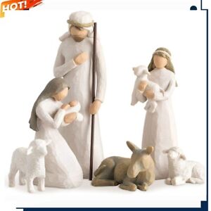 Willow Tree Nativity hand-painted nativity figures, 6-piece set Code 26005