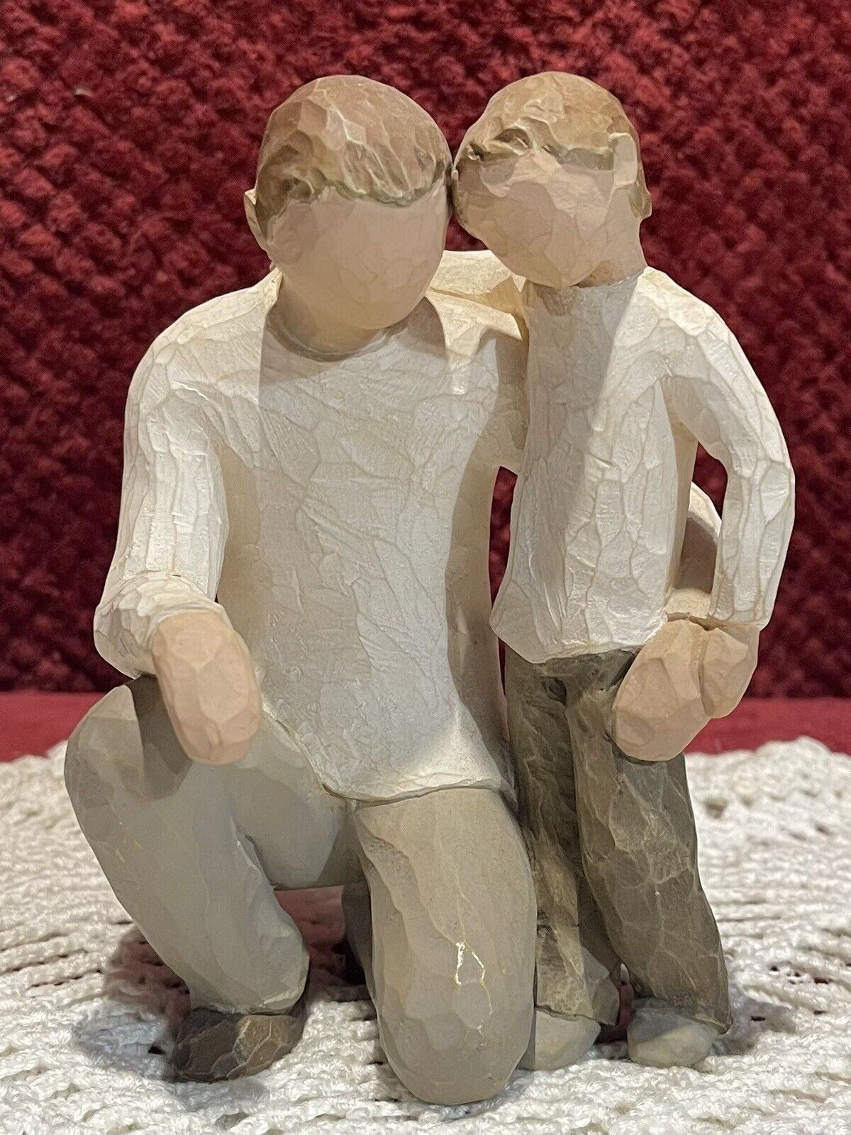 Willow Tree Father And Son Sculpture Figurine By Susan Lordi, 5 1/2” No Box