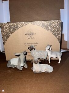 Willow Tree Sheltering Animals for The Holy Family 27160 Angels Figurines