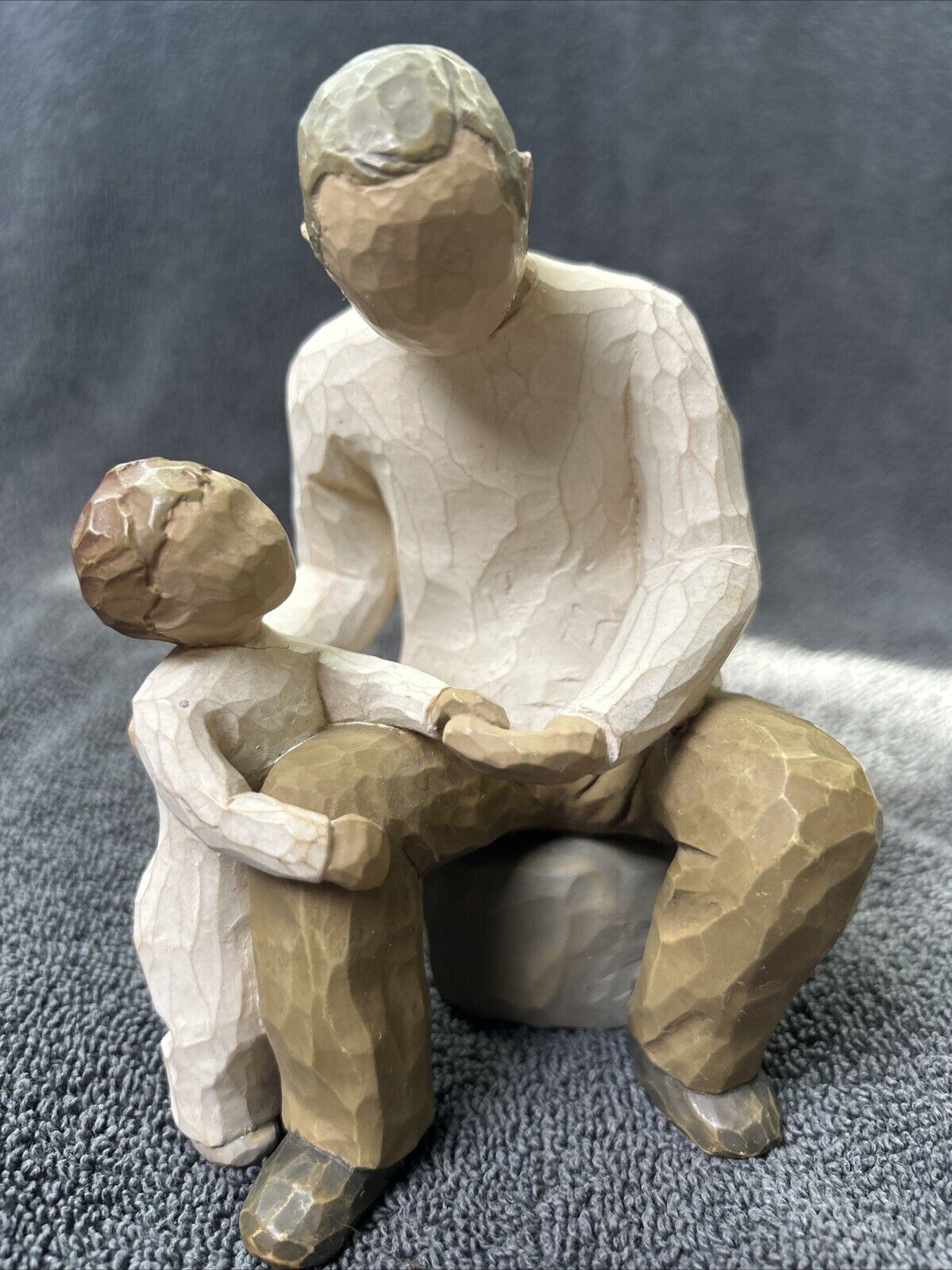 Willow Tree Grandfather Grandpa & Grandchild Susan Lordi 2001 Demdaco