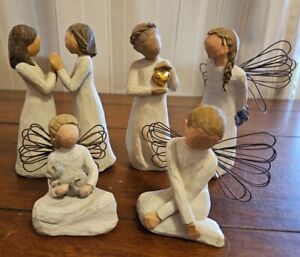 willow tree figurines lot - set of 6