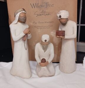 Willow Tree Nativity Set figures 3-Piece Three Wisemen Christmas Demdaco