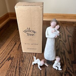 Willow Tree Figurines - Mother and Child (with Box) And 2 Baby Boys