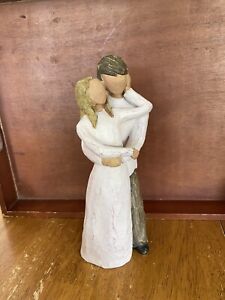 WILLOW TREE TOGETHER FIGURINE HUSBAND AND WIFE OR COUPLE "FREE SHIPPING"