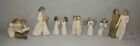 Rare Lot Of 7 Willow Tree Figurines Estate Find