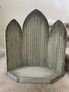 Willow Tree #26174 Lordi The Christmas Story Sanctuary Nativity Wooden Backdrop