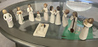 Lot Of Willow Tree Figurines (10) & Porcelain Angel Tile