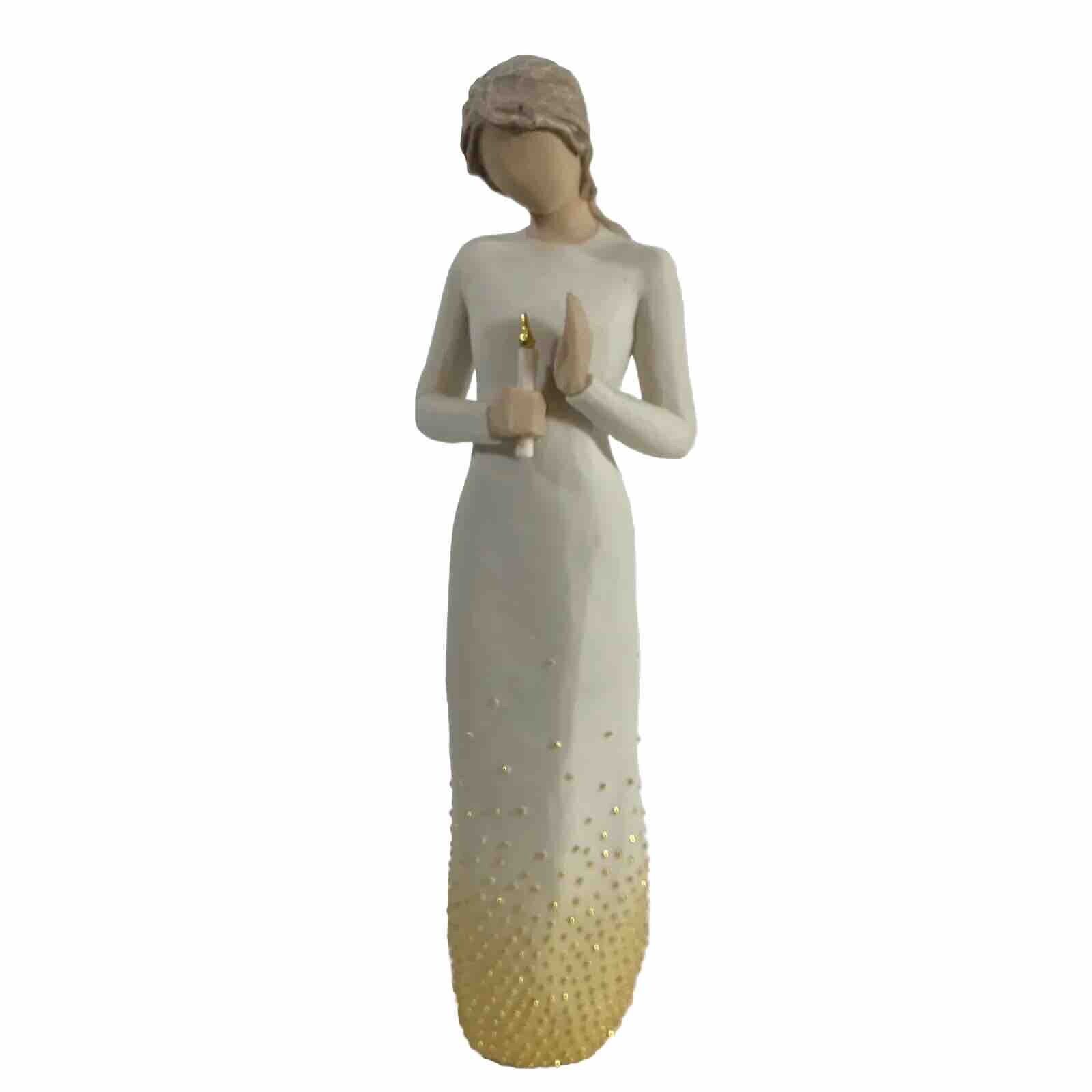Willow Tree Vigil Figurine Signature Collection Susan Lordi Demdaco Gold Details