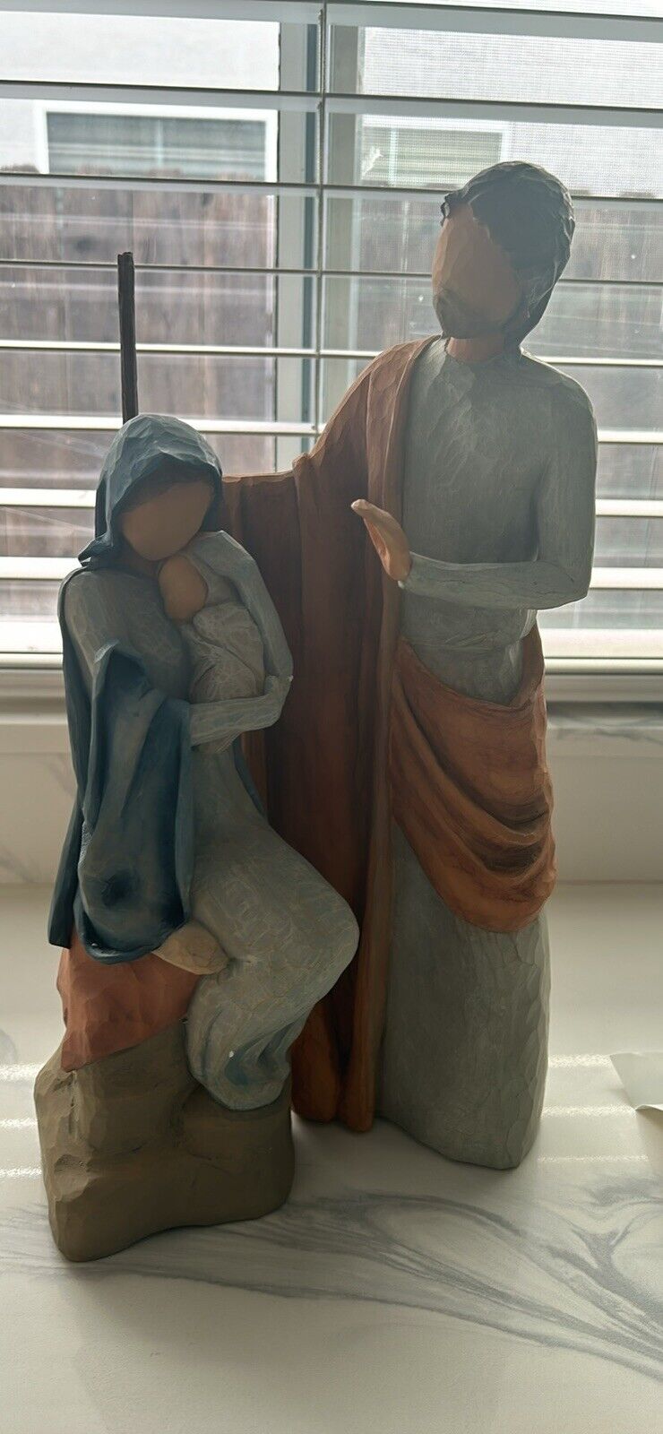 Willow Tree The Christmas Story Mary Jesus Joseph Large Figurines By Susan Lori