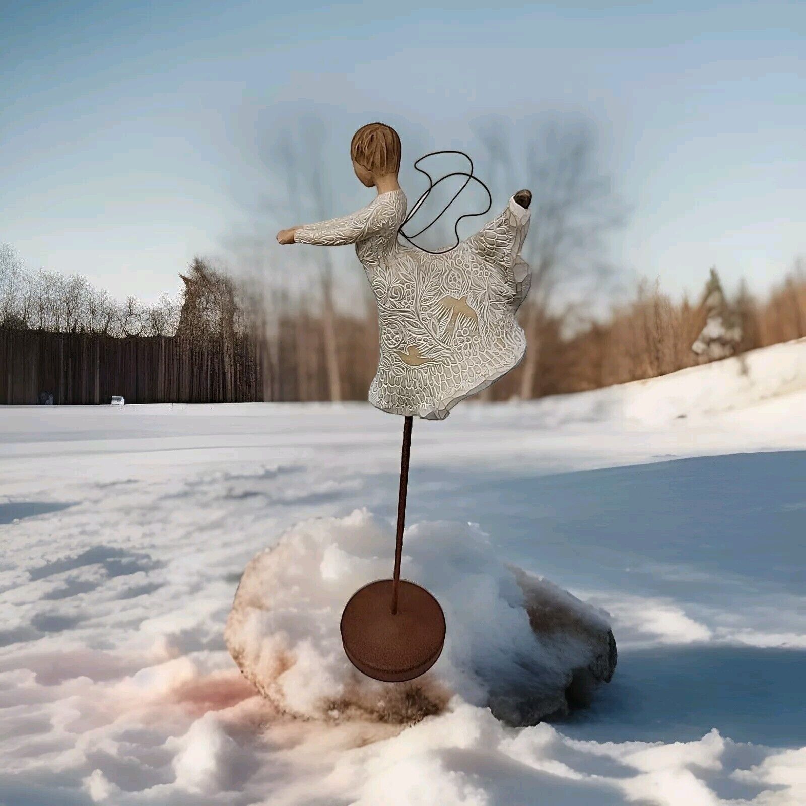 Demaco Willow Tree Nativity Angel Dance Of Life Susan Lordi 2011 Christmas