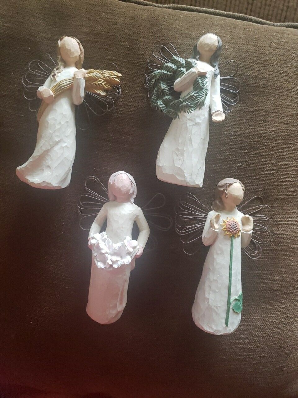 Lot Of 4 Willow Tree Angels -  Spring - Summer -  Autumn - Winter