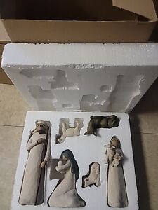 Willow Tree Sculpted Hand-Painted Figure, NATIVITY 6 pieces set
