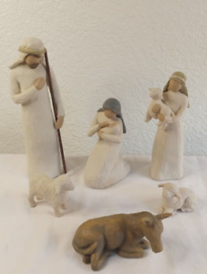 Willow Tree Nativity #26005 Sculpted by Susan Lordi Demdaco 6-piece No Box