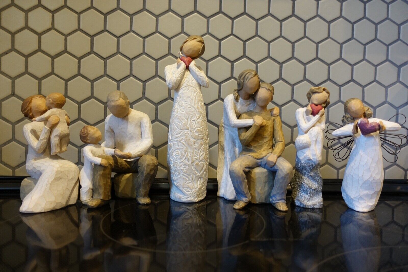 Willow Tree Figurine Lot of 6 Susan Lordi  / excellent condition / Fast Shipping
