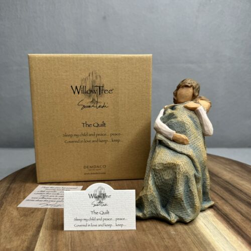 Willow Tree “The Quilt” Figurine 2010 Mother And Child Susan Lordi Demdaco 26250