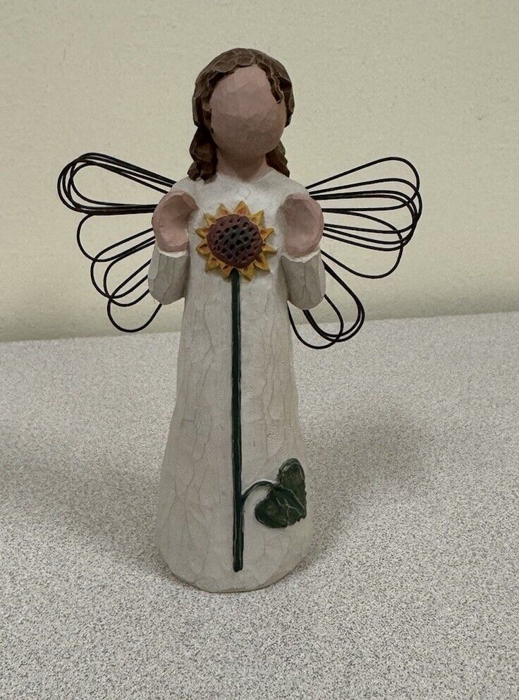 WILLOW TREE Angel of Summer Demdaco Sue Lordi 2001 USED CLEAN - NO BOX