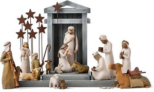 Susan Lordi’s Willow Tree Nativity 17-Piece Set - Brand New