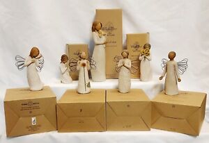Willow Tree Lot of 7 Figurines Angels Demdaco Susan Lordi Original Packaging