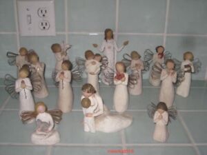 Lot 15 Willow Tree Angel Figurines Susan Lordi Demdaco Retired No Boxes